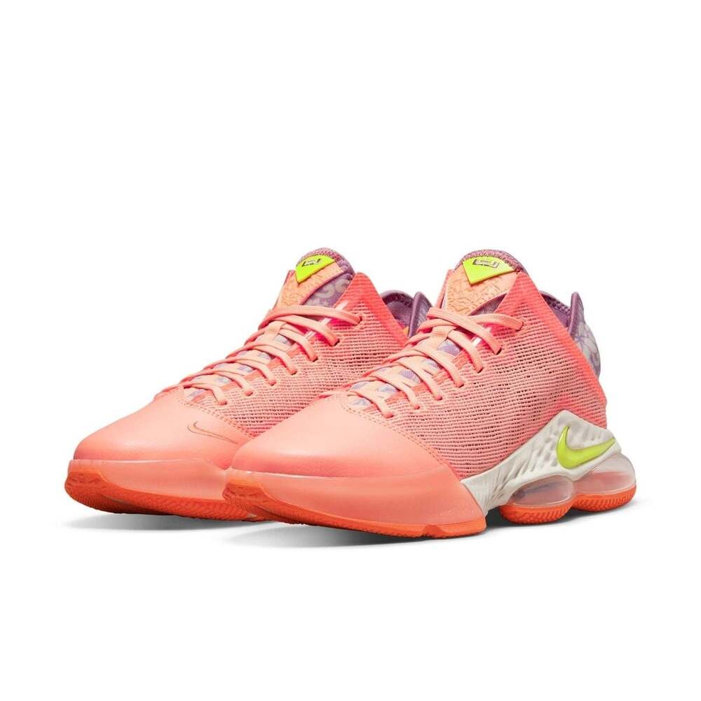 Nike LeBron 19 Low 'Hawaii' Basketball Shoes Size 7.5 / WMS 9 DQ8344 600 New!